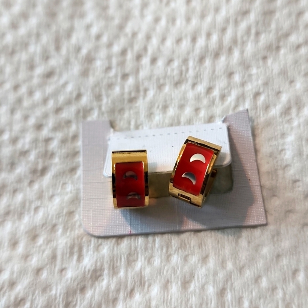 Women earing stainless steel